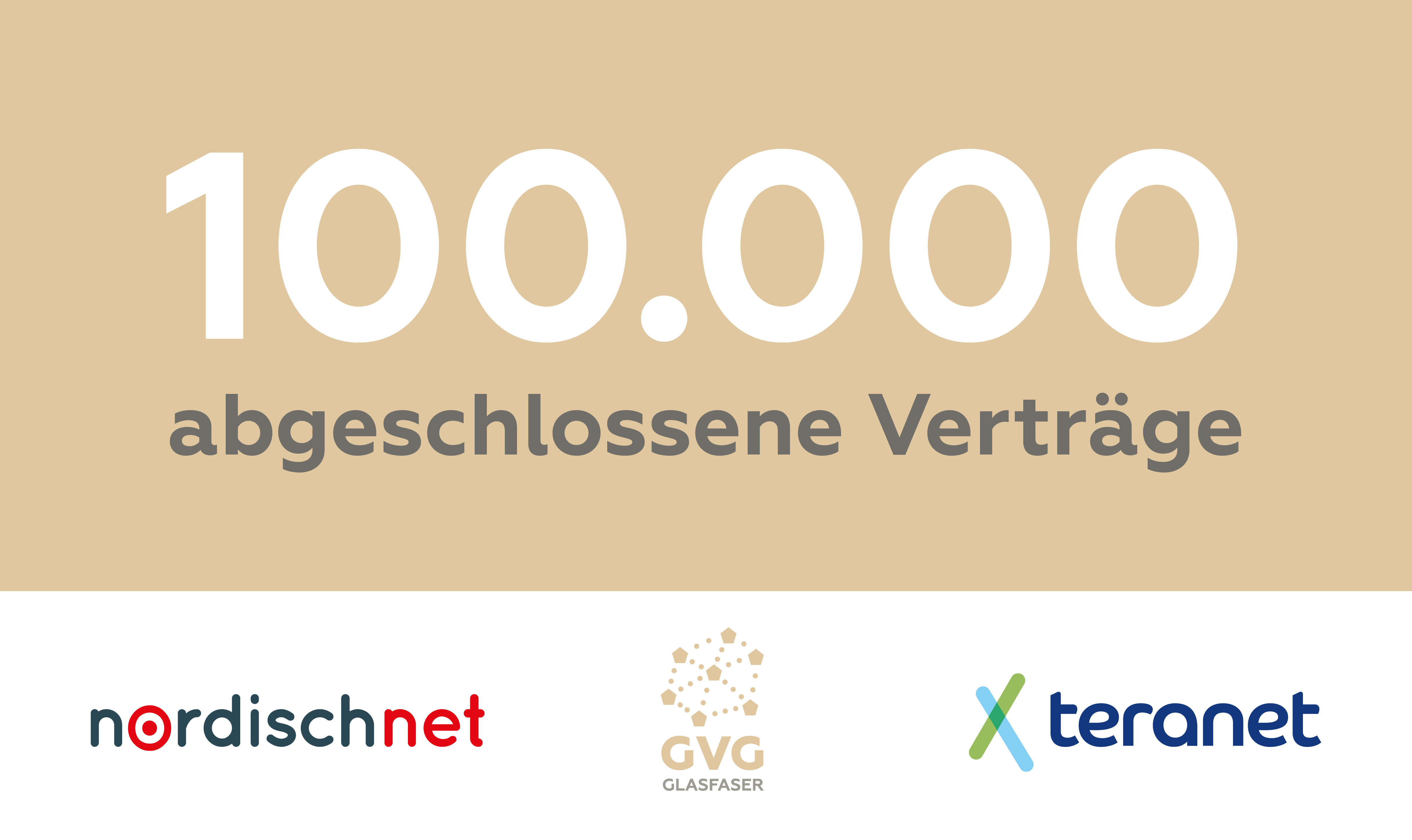 Wichtiger Meilenstein: GVG Glasfaser erreicht 100.000 Vertragsschlüsse