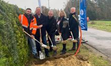 Erster Spatenstich in Stuhr